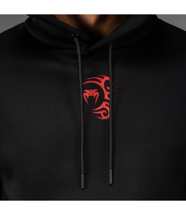 Venum x Mike Tyson Everyone Has a Plan Hoodie – Black/Red – Comfortable Training Hoodie