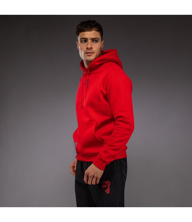 Venum x Mike Tyson Tiger Hoodie Intense Red Deep Black