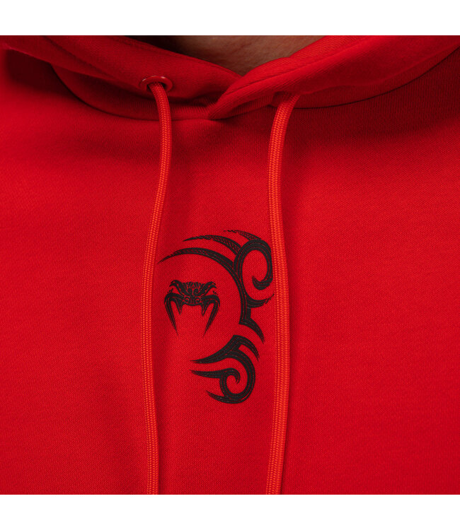Venum x Mike Tyson Tiger Hoodie Intensives Rot Tiefschwarz
