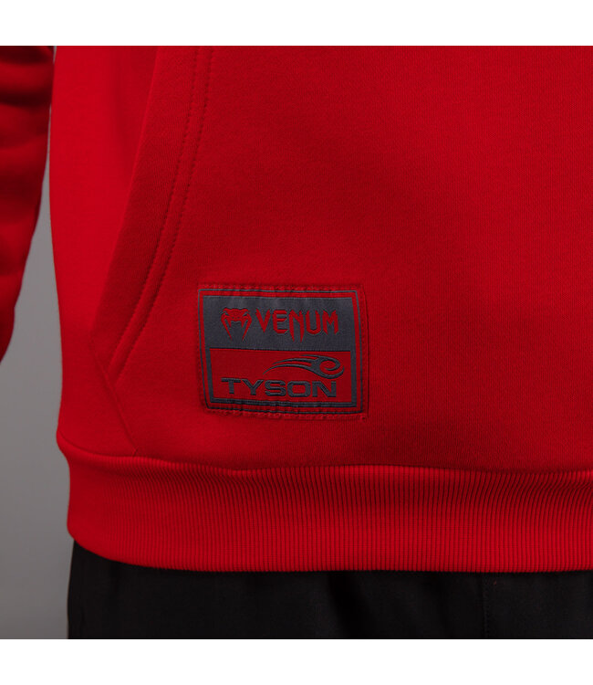 Venum x Mike Tyson Everyone Has a Plan Hoodie – Rood/Zwart – Comfortabele Trainingshoodie