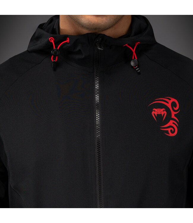 Venum x Mike Tyson Tiger Track Jacket Diepzwart Intens Rood