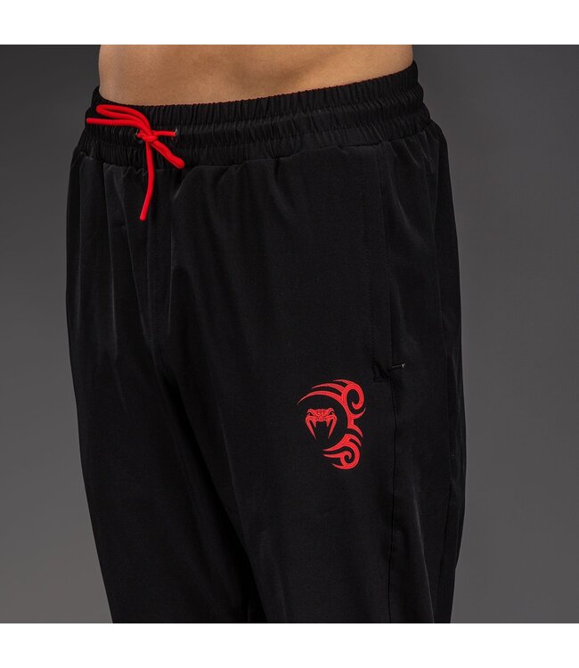 Venum x Mike Tyson Tiger Joggers Deep Black Intense Red