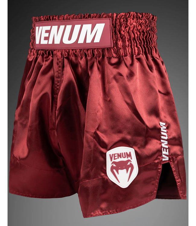Venum Venum Classic Evo Muay Thai Shorts Burgundy