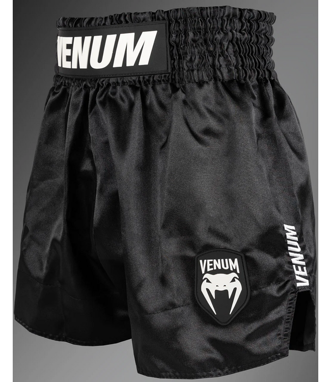 Venum Venum Classic Evo Muay Thai Shorts Schwarz Weiss