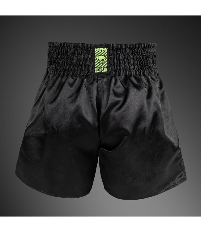 Venum Classic Evo Muay Thai Shorts Schwarz Neon Gelb