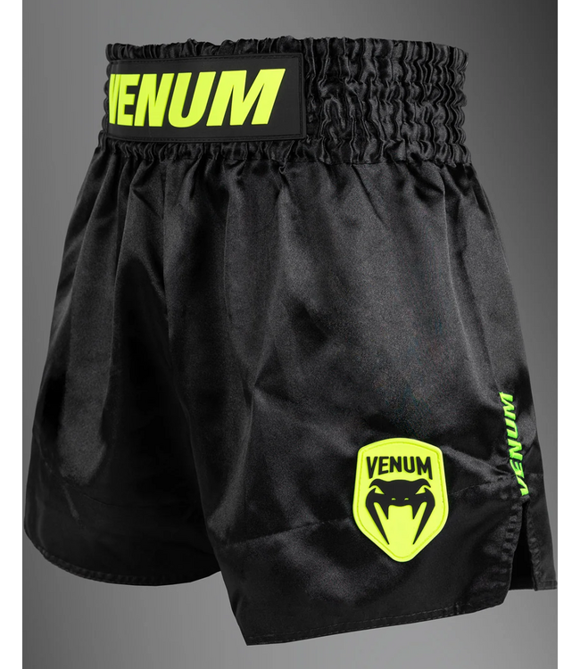 Venum Venum Classic Evo Muay Thai Shorts Schwarz Neon Gelb