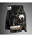 Venum VTC Flames Muay Thai Shorts Schwarz Gold