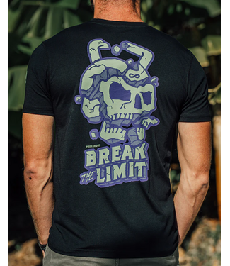 PRiDEorDiE PRIDE or Die BREAK THE LIMIT T-Shirt Schwarz