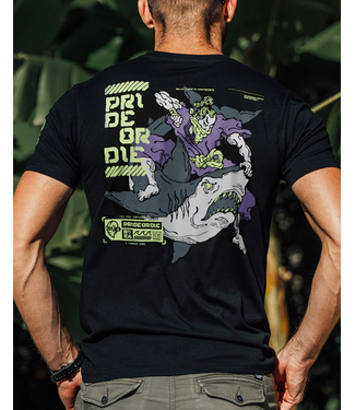 Pride or Die PRIDEorDiE DANGEROUS WATER V.2 T-Shirt Schwarz