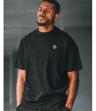 PRiDEorDiE PRiDEorDiE FEARLESS Oversized T-Shirt Zwart