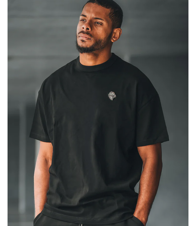 PRiDEorDiE FEARLESS Oversized T-Shirt Zwart