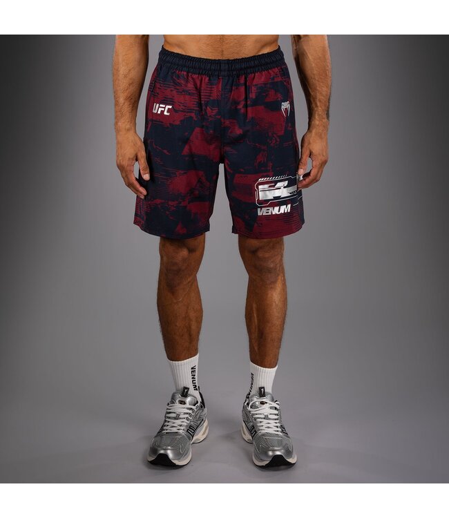UFC Zenith x Venum Authentic Fight Week Performance Shorts Marineblau Bordeauxrot