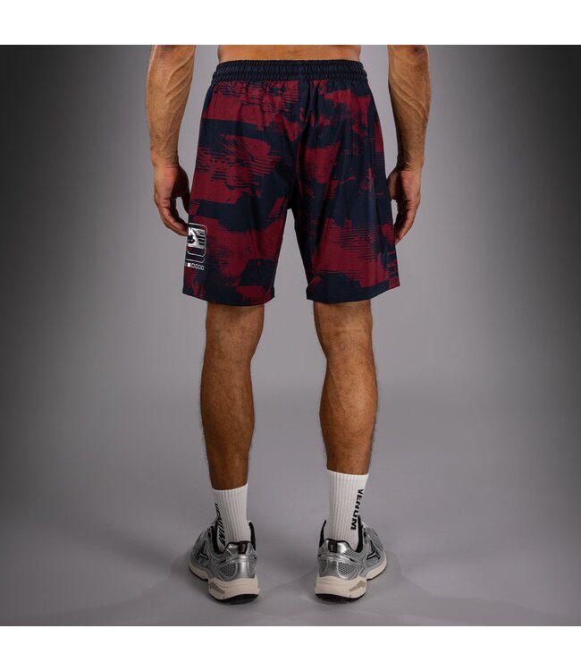 UFC Zenith x Venum Authentic Fight Week Performance Shorts Marineblau Bordeauxrot