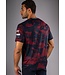 UFC Zenith x Venum Dry Tech T-shirt Marine Blauw en Bordeauxrood