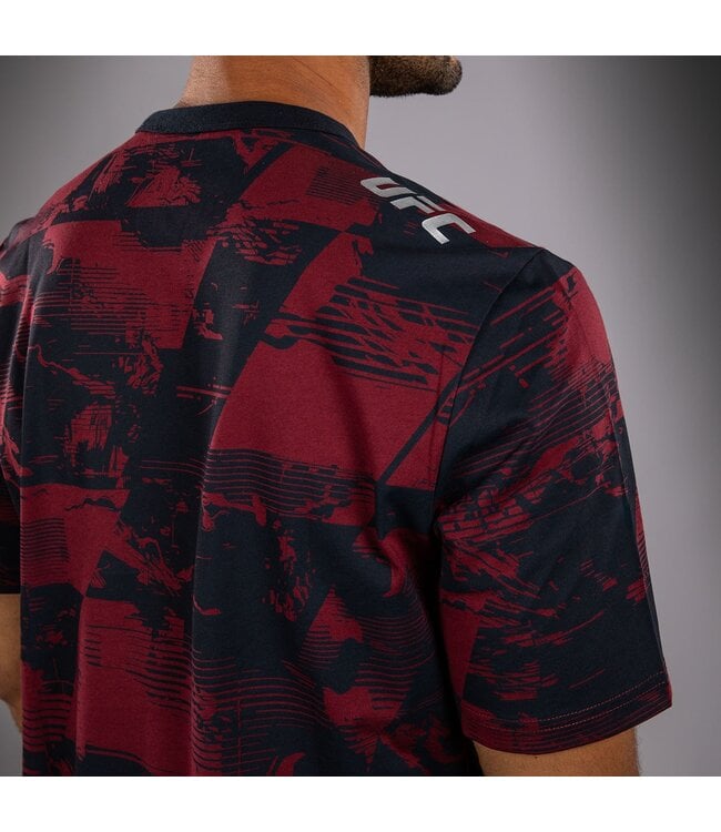 UFC Zenith x Venum Fight Week Cotton T-Shirt Navy Blue Burgundy