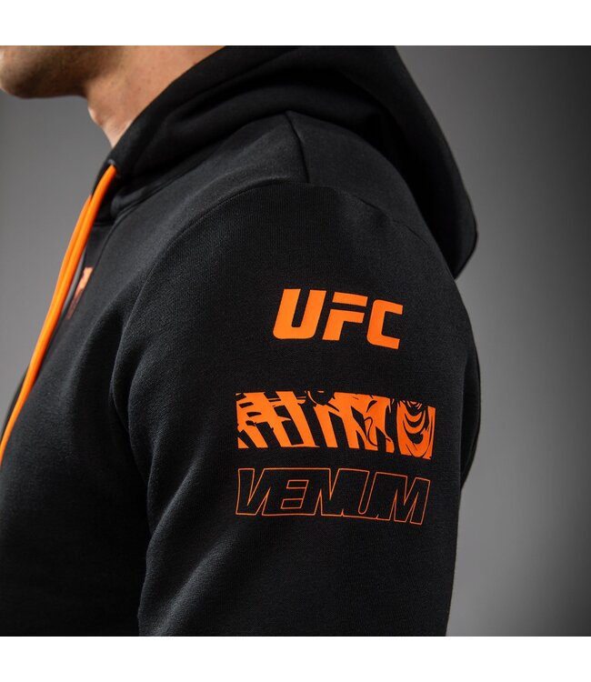 UFC Zenith x Venum Authentic Fight Week Pullover Hoodie Black