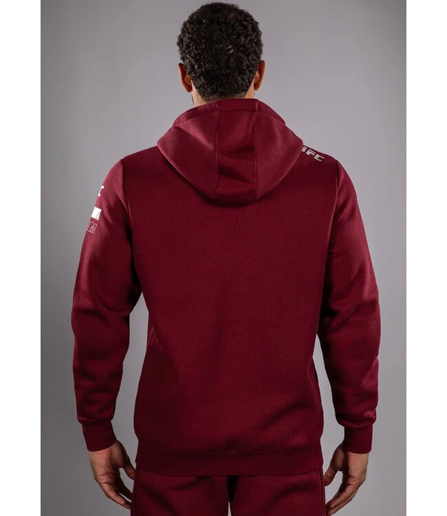 UFC Zenith x Venum Authentic Fight Week Pullover Hoodie Bordeaux Rood