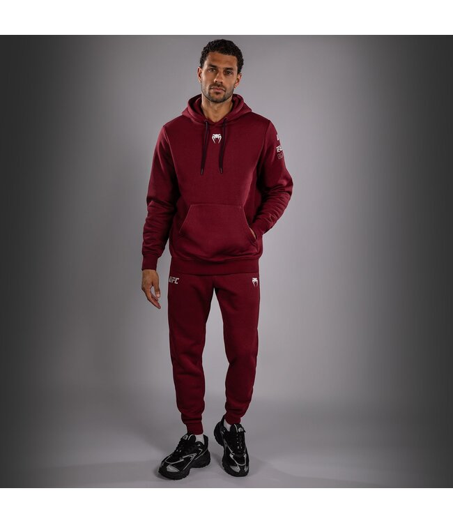 UFC Zenith x Venum Authentic Fight Week Pullover Hoodie Burgundy