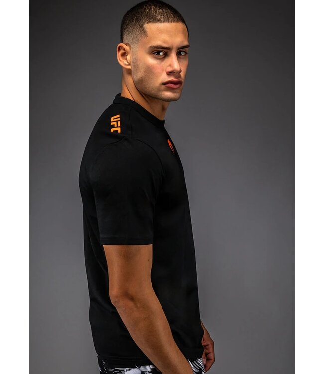 UFC Zenith x Venum Fight Week T-Shirt Baumwolle Schwarz