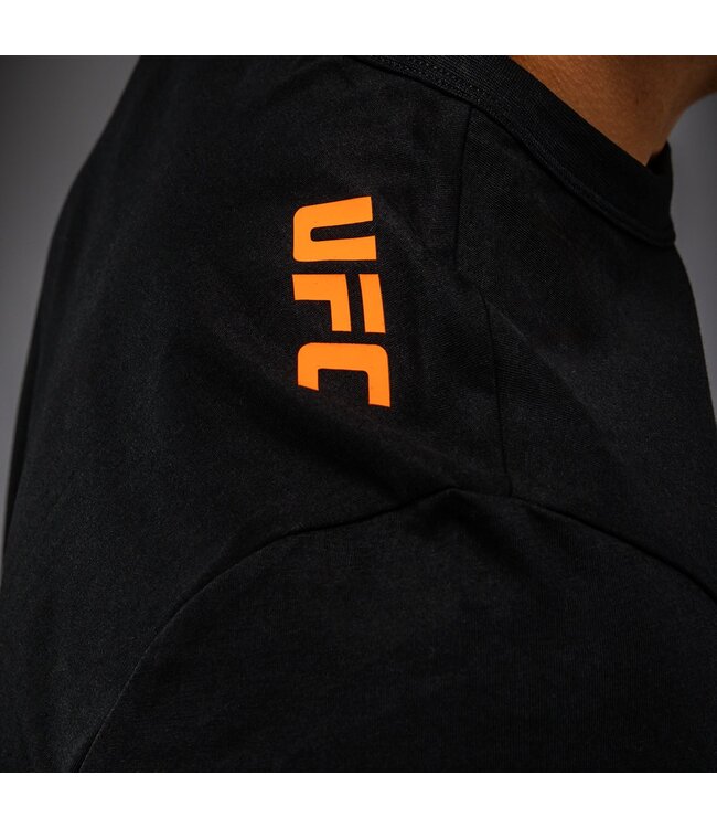 UFC Zenith x Venum Fight Week T-shirt Katoen Zwart