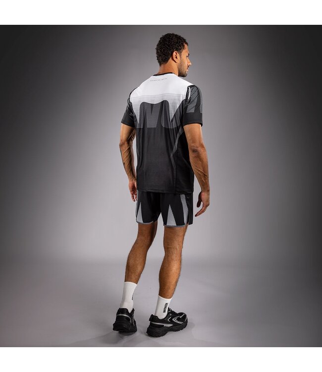 Venum Adrenaline Dry Tech T-Shirt Schwarz Silber Grau