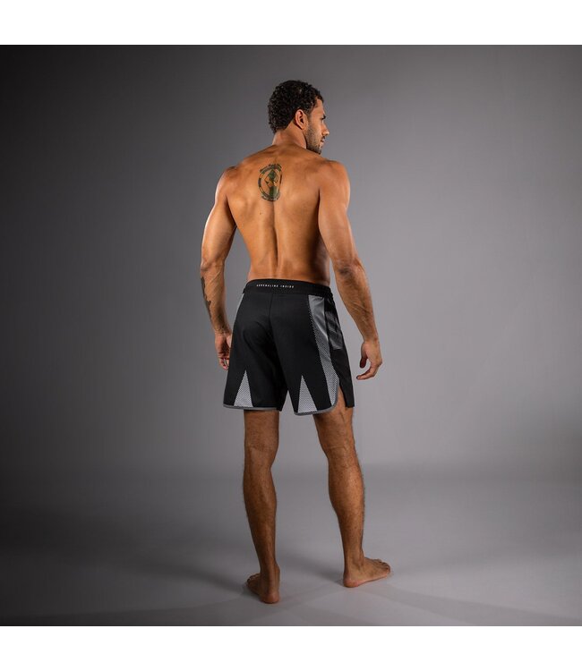 Venum Adrenaline Fightshorts Zwart Zilver Grijs
