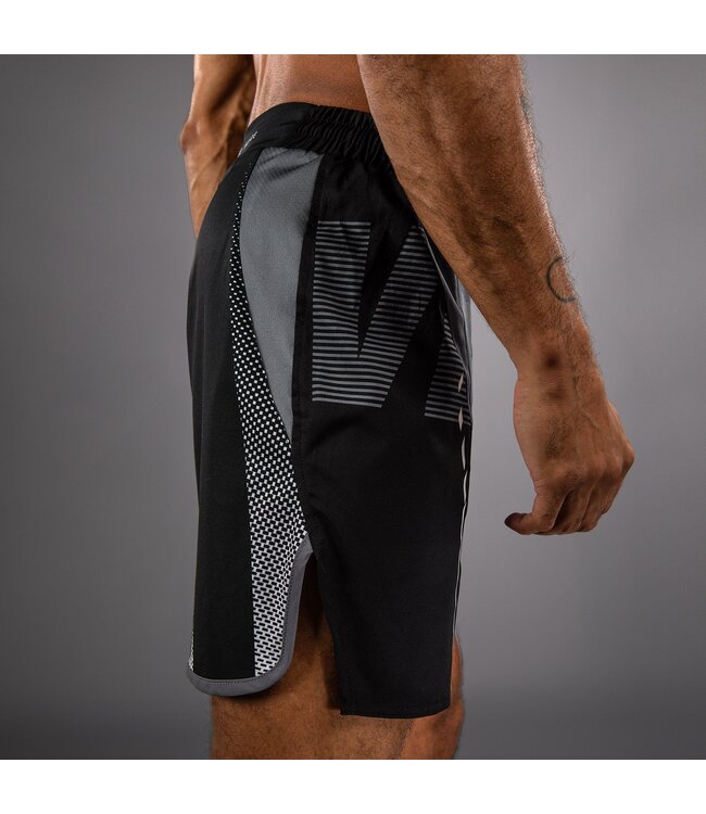 Venum Adrenaline Fightshorts Schwarz Silber Grau