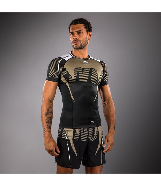 Venum Adrenaline Rashguard Zwart Zand