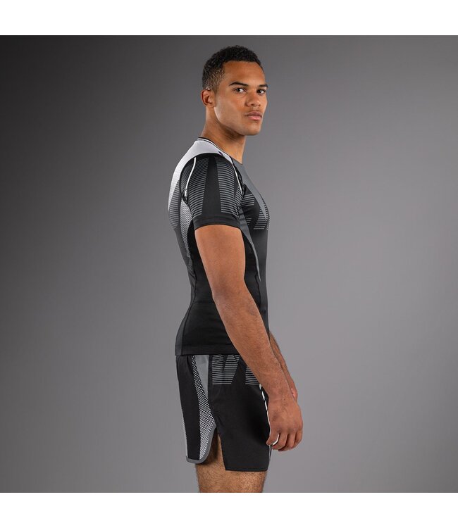 Venum Adrenaline Rashguard Zwart Zilver Grijs