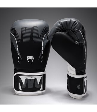 Venum Venum Adrenaline Boxhandschuhe Schwarz Silber Grau