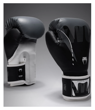 Venum Venum Adrenaline Boxing Gloves Black Silver Grey