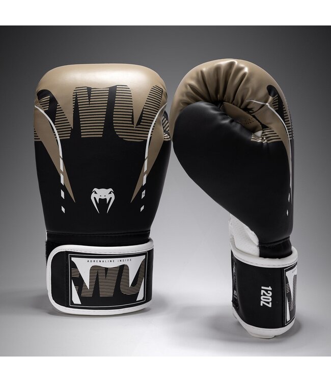 Venum Adrenalin Boxhandschuhe Schwarz Sand