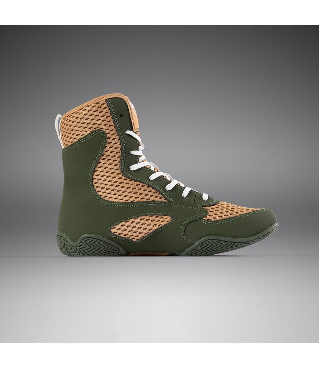 Venum Contender Boxing Shoes Military Green Sand