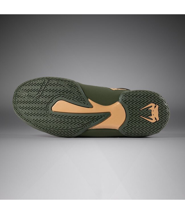Venum Contender Boxing Shoes Military Green Sand