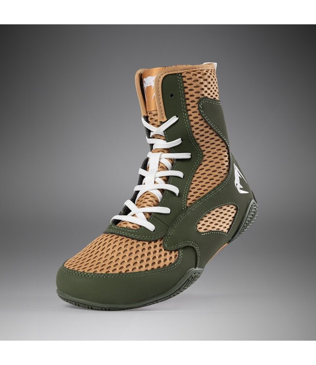 Venum Contender Boksschoenen Militair Groen Zand