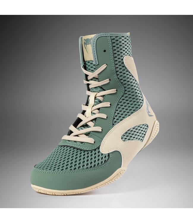 Venum Contender Boxing Shoes Aqua Green Ivory