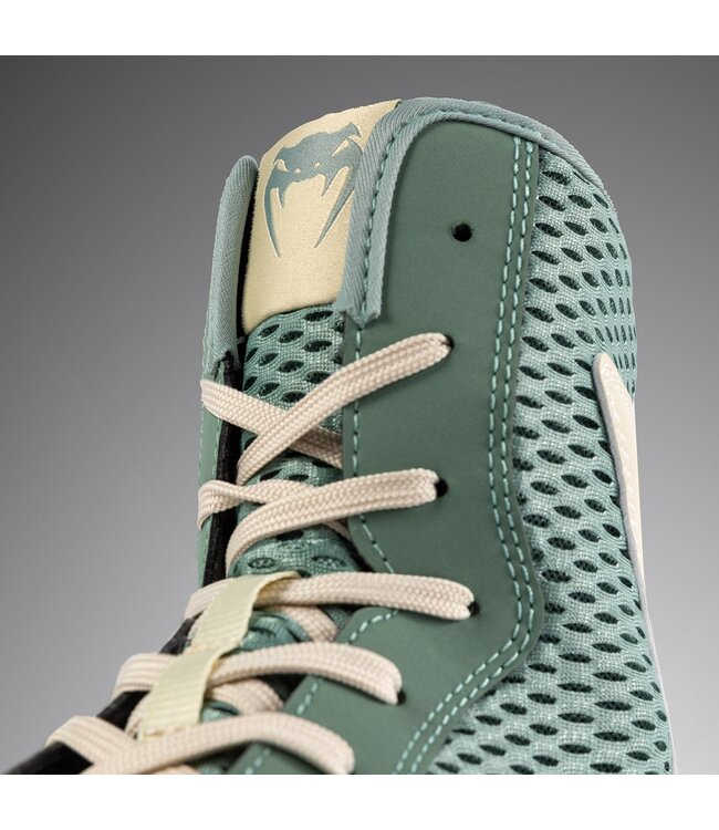 Venum Contender Boxschuhe Aquagrün Elfenbein
