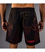 Venum Quetzal Fury Trainings Shorts Zwart Furie Rood Mandarijn