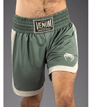 Venum Venum Classic Boks Broek Aqua Groen Ivoor - Perfect voor Bokstraining en Wedstrijden