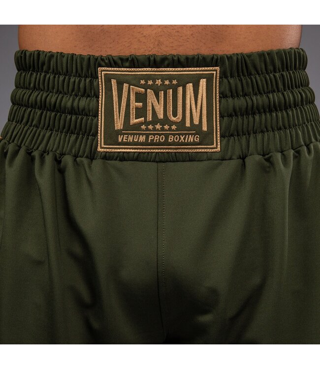Venum Classic Boxshorts Militär Grün Sand
