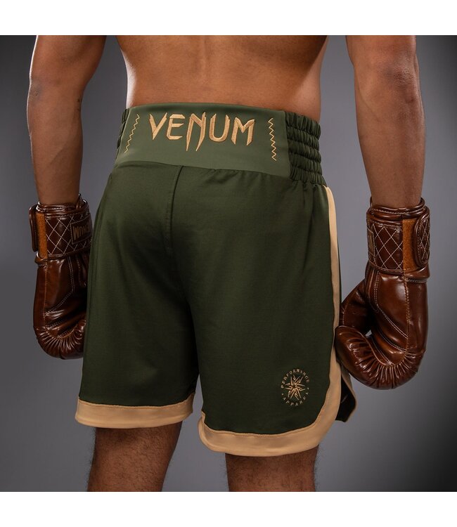 Venum Classic Boxshorts Militär Grün Sand