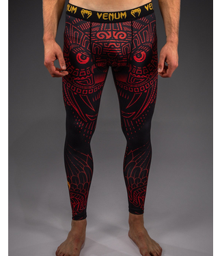 Venum Fightwear – Official Collection - Fightwear Shop Venum Quetzal Fury Spats Black Fury Red Tangerine