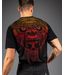 Venum Quetzal Fury T-Shirt Schwarz Fury Rot Mandarine