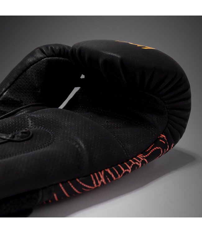 Venum Quetzal Fury Boxhandschuhe Schwarz Fury Rot Mandarine
