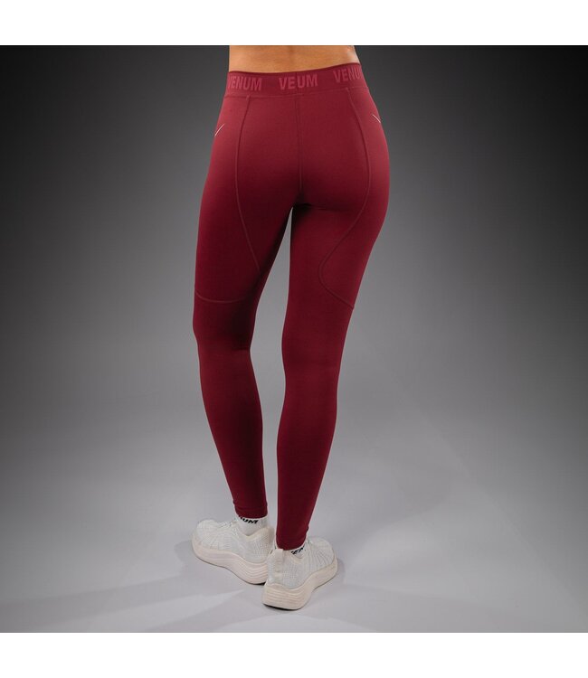 Venum Adrenaline Damen‑Leggings – Burgunderrot / Pink