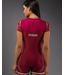 Venum Adrenaline Dames Dry‑Tech T‑Shirt – Burgundy Pink