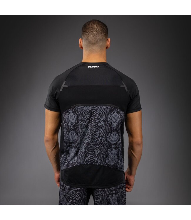 Venum G-Fit Scales Dry-Tech T-Shirt Black Charcoal Grey