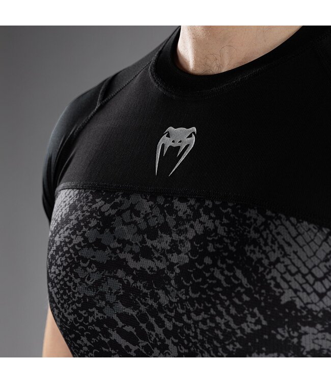 Venum G-Fit Scales Rashguard Black Charcoal Grey
