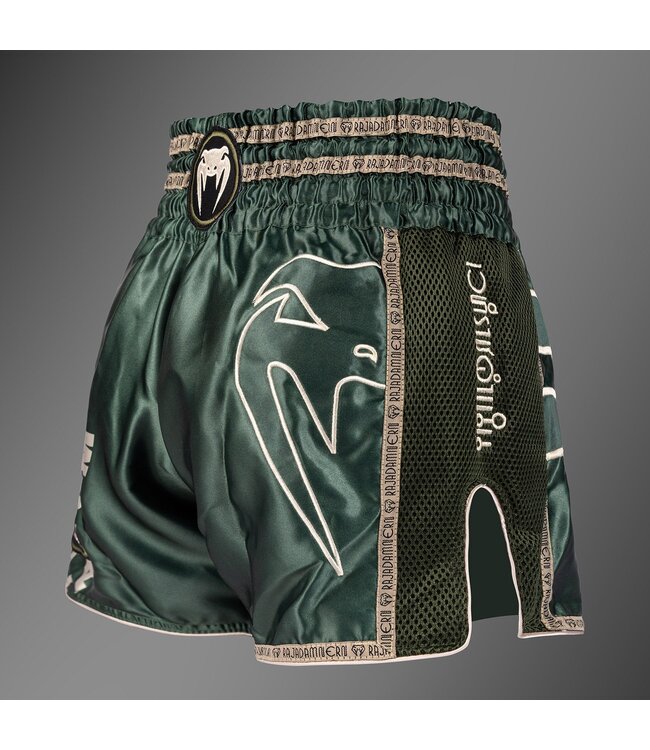 Venum x Rajadamnern Muay Thai Shorts - Leger Groen