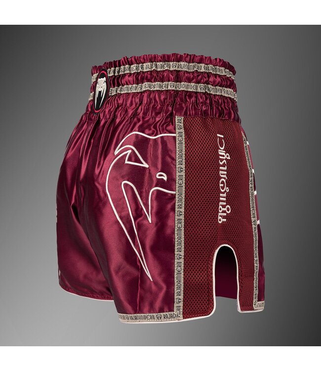 Venum x Rajadamnern Muay Thai Shorts - Burgundy